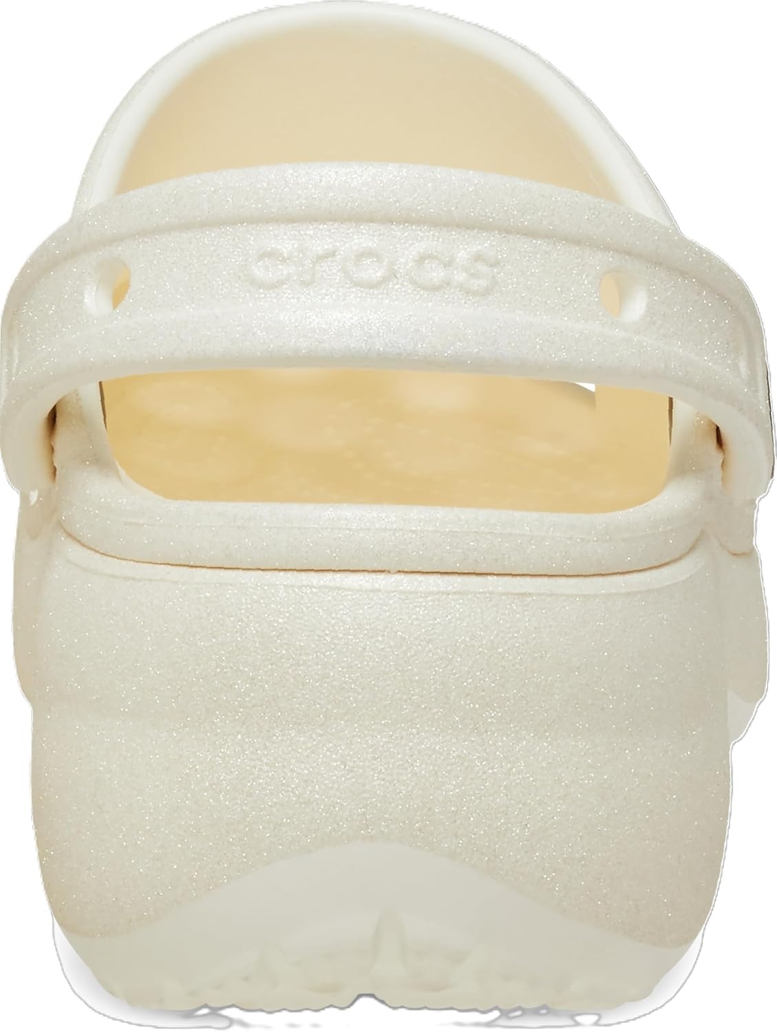 image:imageCrocs Womens Classic Platform Glitter ClogChalk