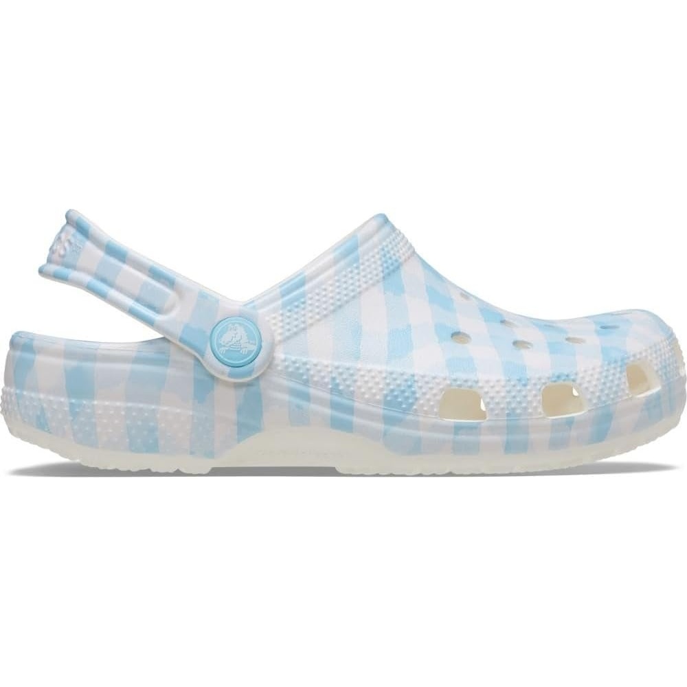 image:imageCrocs UnisexAdult Classic Clog Seasonal GraphicWhiteBlue 1