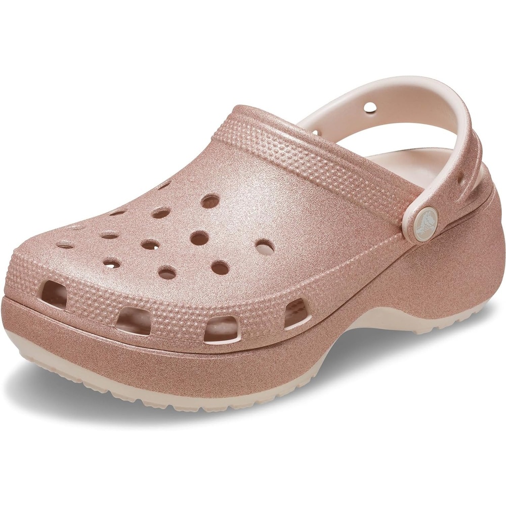 image:imageCrocs Womens Classic Platform Glitter ClogQuartz