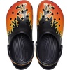 Crocs Unisex-Adult Classic Clog – Seasonal Graphic(Black/Multi)