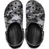 Crocs Unisex-Adult Classic Clog – Seasonal Graphic(Black/Slate Grey)
