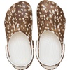 Crocs Unisex-Adult Classic Clog – Seasonal Graphic(Carob/Multi Deer)