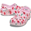 Crocs Unisex-Adult Classic Clog – Seasonal Graphic(Pink Milk/Cherries)