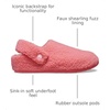 Crocs Unisex-Adult Classic Cozzzy Lined Slipper(Hot Blush)