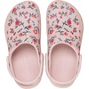 Crocs Unisex-Adult Classic Crafted Canvas Clogs for Men and Women, Floral Cotton Candy, 12 Women/10 Men