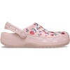 Crocs Unisex-Adult Classic Crafted Canvas Clogs for Men and Women, Floral Cotton Candy, 12 Women/10 Men