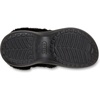 Crocs Women’s Bae Lined Clogs, Fuzzy Platform Slippers(Black)