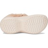 Crocs Women’s Bae Lined Clogs, Fuzzy Platform Slippers(Quartz)