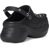 Crocs Women’s Classic Bae Clogs(Black Studded)