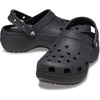 Crocs Women’s Classic Platform Glitter Clog(Black Glitter)