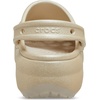 Crocs Women’s Classic Platform Glitter Clog(Champagne)
