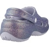 Crocs Women’s Classic Platform Glitter Clog(Purple Moon)
