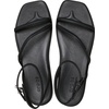 Crocs Women’s Miami Ankle Strap Sandals | Adjustable Heel Strap | 360 Degree Comfort| Croslite Foam Footbed(Black)