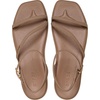 Crocs Women’s Miami Ankle Strap Sandals | Adjustable Heel Strap | 360 Degree Comfort| Croslite Foam Footbed(Milk Chocolate)
