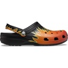 Crocs Unisex-Adult Classic Clog – Seasonal Graphic(Black/Multi)
