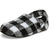 Crocs Unisex-Adult Classic Cozzzy Lined Slipper(Buffalo Plaid/Varsity Black/White)