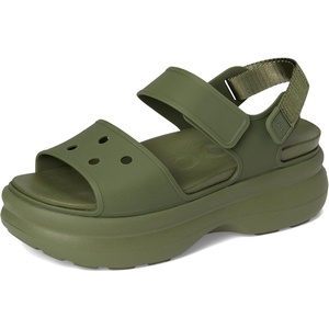 Crocs Women’s Soho Y Strap Sandals(Army Green)
