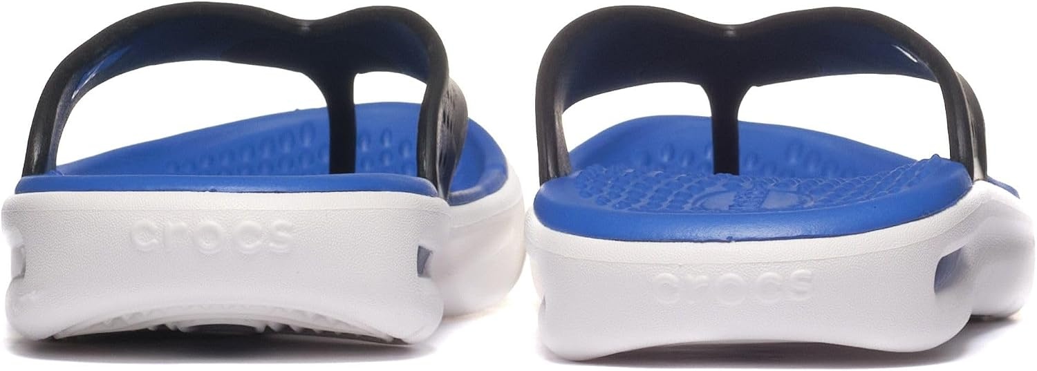 image:imageCrocs Mens InMotion Flip Flop SandalsBlack Blue Bolt