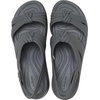 Crocs womens Brooklyn Knot Low Wedge Platform Sandals(Carbon Knot)