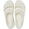 Crocs womens Brooklyn Knot Low Wedge Platform Sandals(Ivory Knot)