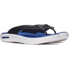 Crocs Men’s InMotion Flip Flop Sandals(Black Blue Bolt)