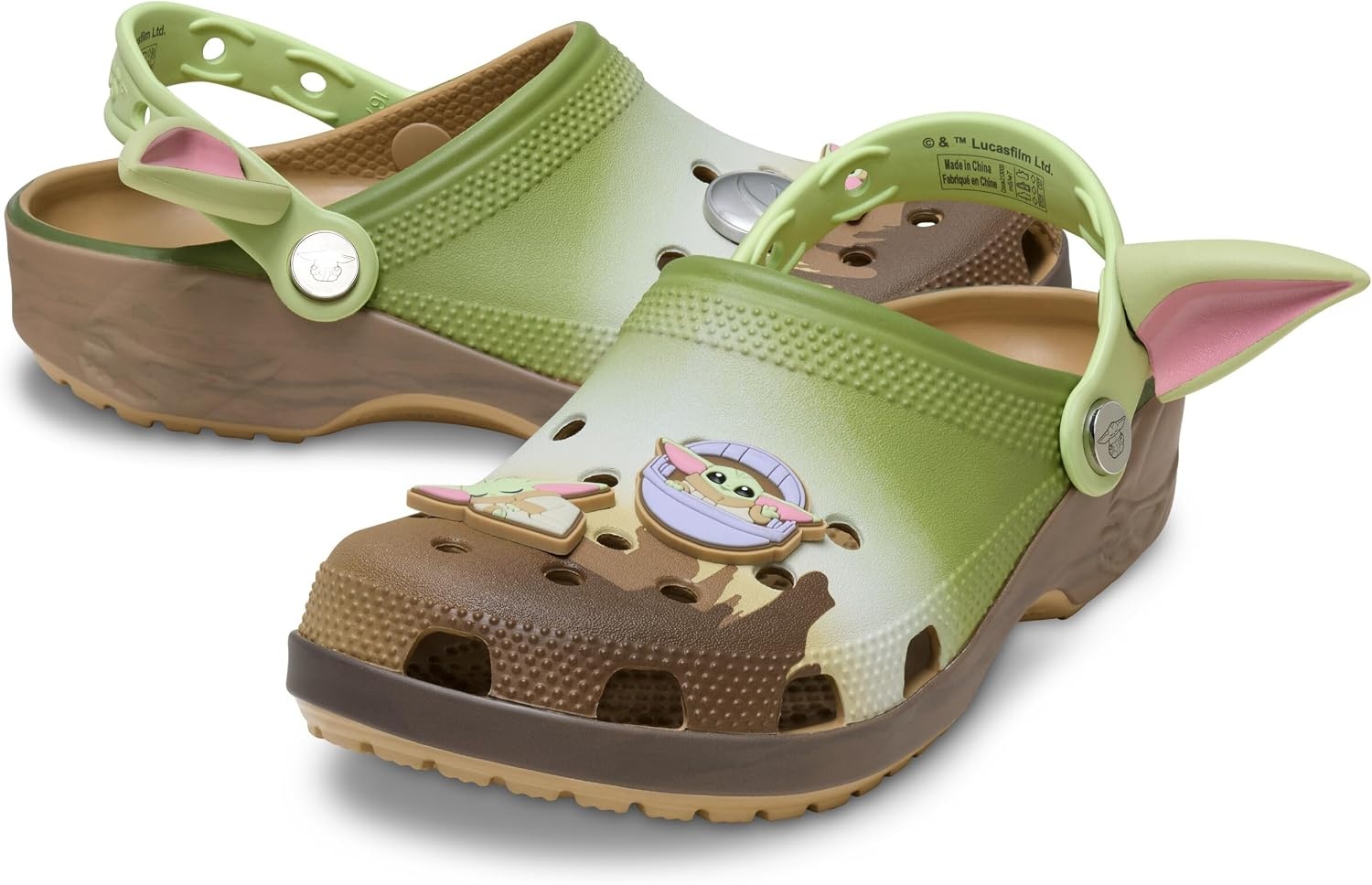 image:imageCrocs Kids Star Wars Classic Clogs Casual ShoesGrogu