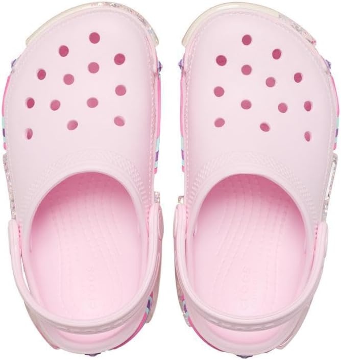 image:imageCrocs UnisexChild Classic Graphic Clog Casual ShoesPink Milk 1