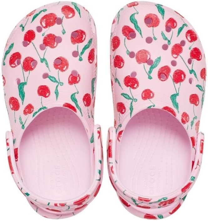 image:imageCrocs UnisexChild Classic Graphic Clog Casual ShoesPink Milk
