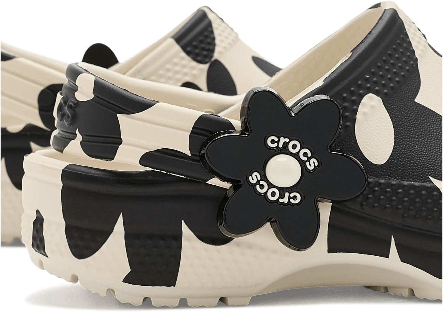 image:imageCrocs UnisexChild Classic Graphic Clog Casual ShoesSummit WhiteBlack
