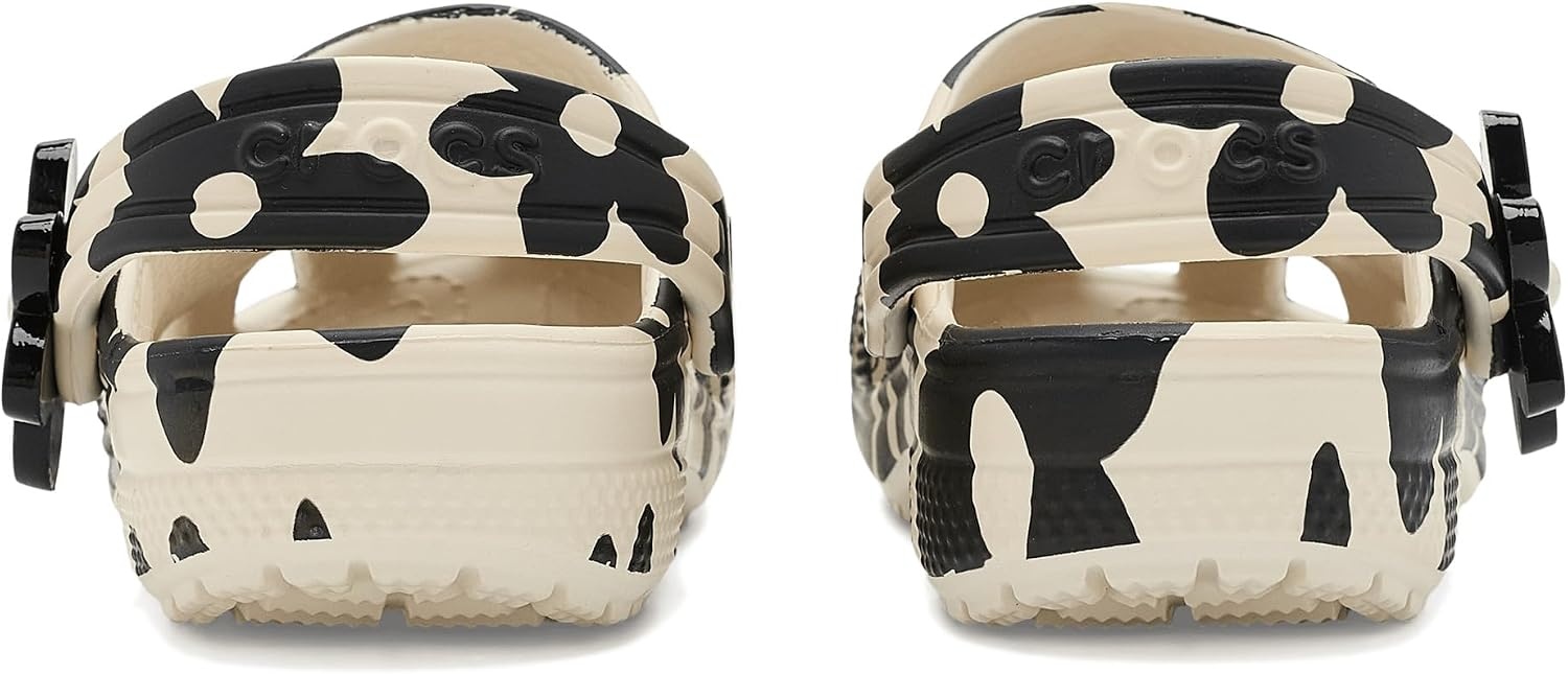 image:imageCrocs UnisexChild Classic Graphic Clog Casual ShoesSummit WhiteBlack