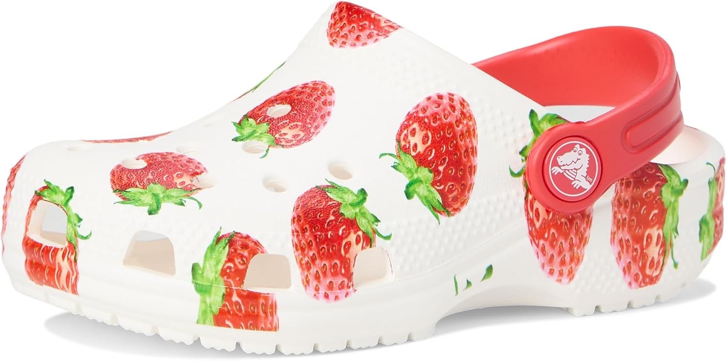 image:imageCrocs UnisexChild Classic Graphic Clog Casual ShoesWhite