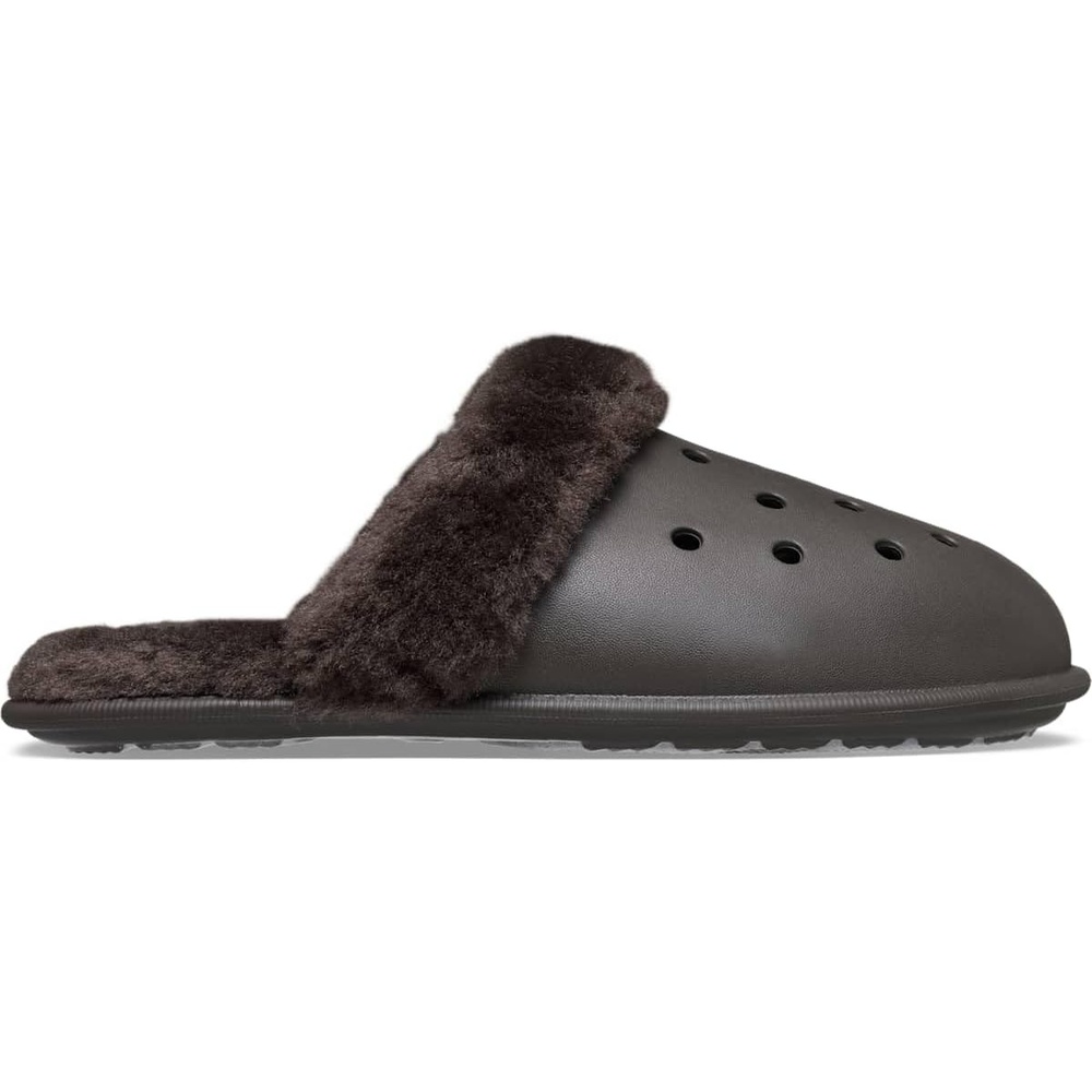 image:imageCrocs Classic Fuzz ScuffDark Cocoa