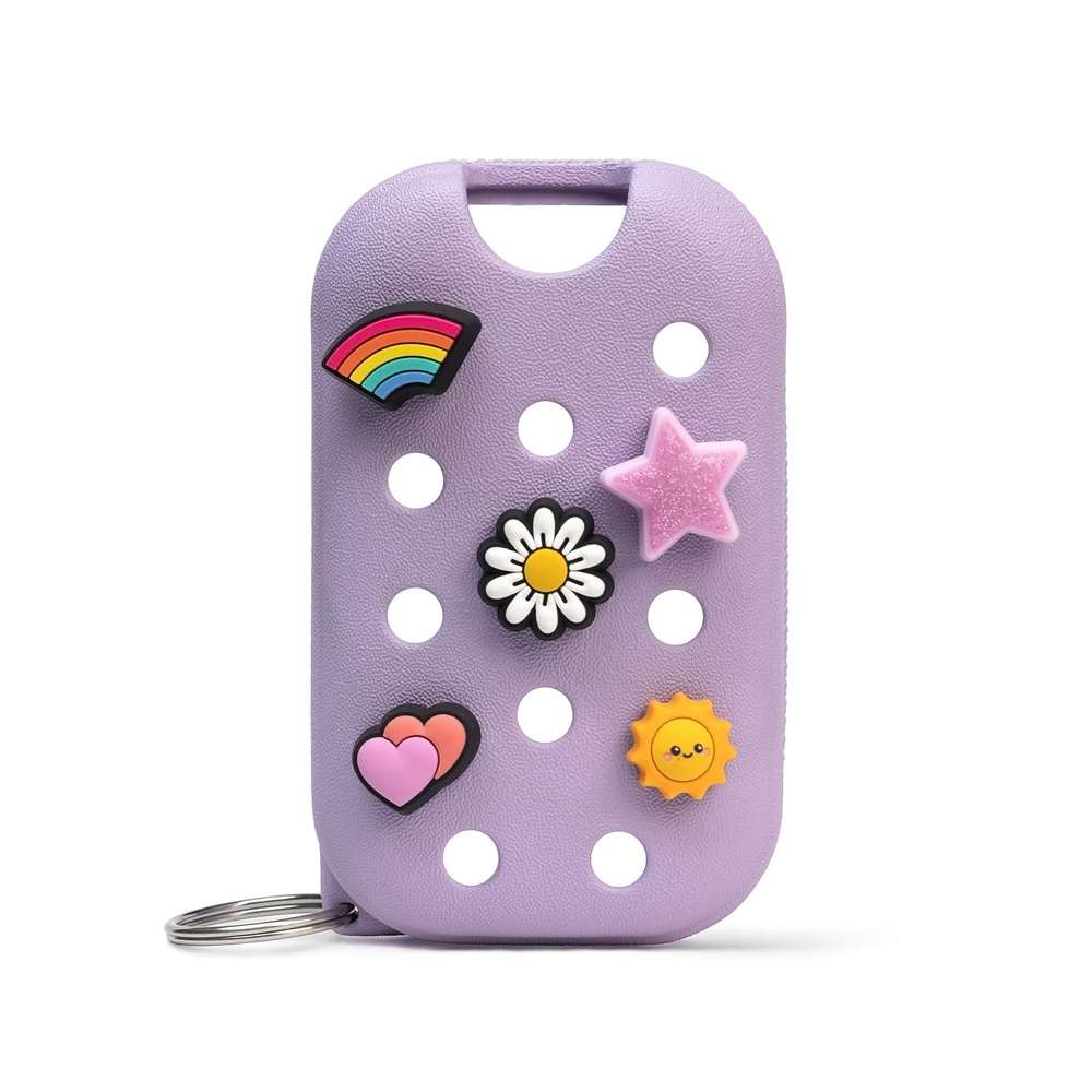 image:imageTouchland x Crocs Hand Mist Case with 5 Jibbitz Charms Pixie LavenderPixie Lavender