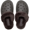 Crocs Classic Fuzz Scuff(Dark Cocoa)