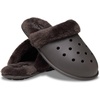 Crocs Classic Fuzz Scuff(Dark Cocoa)