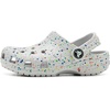 Crocs Unisex-Child Classic Graphic Clog | Casual Shoes(Atmosphere/Multi Glow Splatter)