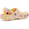 Crocs Unisex-Child Classic Graphic Clog | Casual Shoes(Multi Glow)