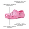Crocs Unisex-Child Classic Graphic Clog | Casual Shoes(Pink Lemonade/Multi Splatter)