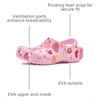 Crocs Unisex-Child Classic Graphic Clog | Casual Shoes(Pink Milk/Hearts)