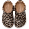 Crocs Unisex-Child Classic Graphic Clog | Casual Shoes(Sepia/Leopard)
