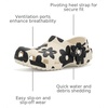 Crocs Unisex-Child Classic Graphic Clog | Casual Shoes(Summit White/Black)