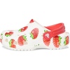Crocs Unisex-Child Classic Graphic Clog | Casual Shoes(White)