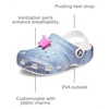 Crocs Unisex-Child Classic Graphic Clog | Casual Shoes(White/Multi)