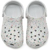 Crocs Unisex-Child Classic Watercolor Marbled Clog(Atmosphere/Multi Glow Splatter)