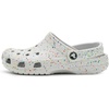 Crocs Unisex-Child Classic Watercolor Marbled Clog(Atmosphere/Multi Glow Splatter)