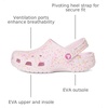 Crocs Unisex-Child Classic Watercolor Marbled Clog(Pink Milk/Multi Splatter)