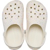 Crocs Unisex-Child Classic Watercolor Marbled Clog(Summit White/Multi Glow Splatter)