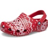 Crocs Unisex-Child Classic Graphic Clog | Casual Shoes(Holiday Sweater Print)
