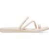 Crocs Women’s Miami Toe Loop Sandals | Square Toe Flat | Flexible Straps | Croslite Foam Footbed(Dew)