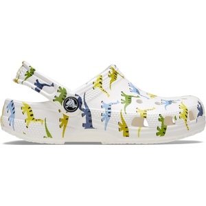 Crocs Unisex-Child Classic Graphic Clog | Casual Shoes(Dinosaur)